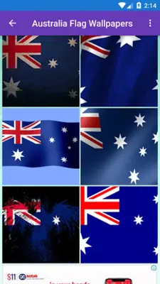 Australia Flag Wallpaper Flag android App screenshot 4